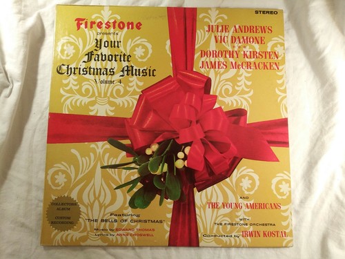 Firestone, Favorite Christmas Music Vol. 4 (VINYL EX) Julie Andrews• Vic Damone - Picture 2 of 5