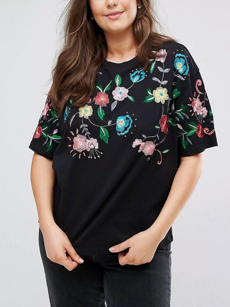 トップス DAIRIKU Couple Border Embroidery Tee DAIRIKU “Couple”Border Embroidery Tee – COLDBECK ONLINE