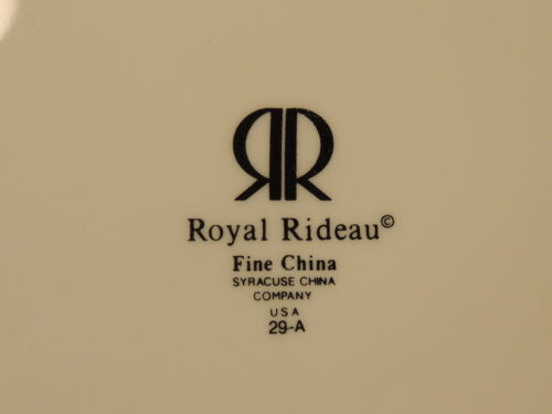 Set Siracusa Cina lotto piatti vintage ristorante merce Royal Rideau fine NY - Foto 3 di 12