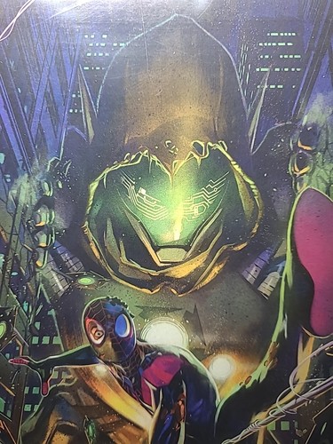 MILES MORALES: SPIDER-MAN #2 * NM+ * BEN HARVEY EXCLUSIVE VIRGIN VARIANT! New! - Picture 7 of 9