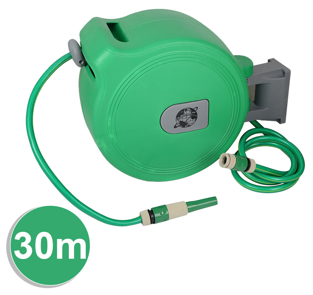 10 15 20 30M Auto Einziehbare Wandmontage Wasserschlauch Rolle 10-15-20-30m-auto-einziehbare-wandmontage-wasserschlauch-rolle