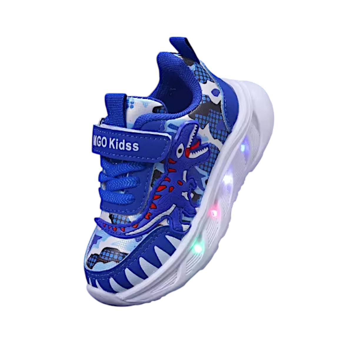 Dinosaurs Kids Sneakers Light-Up Comfortable Toddlers Sport Shoes Boys  Trainers
