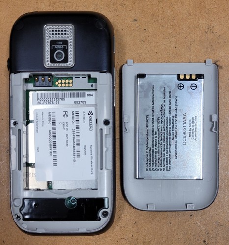Kyocera X-TC G2GO M2000 - Black ( Virgin Mobile ) Rare Slider Phone - READ - Picture 5 of 8