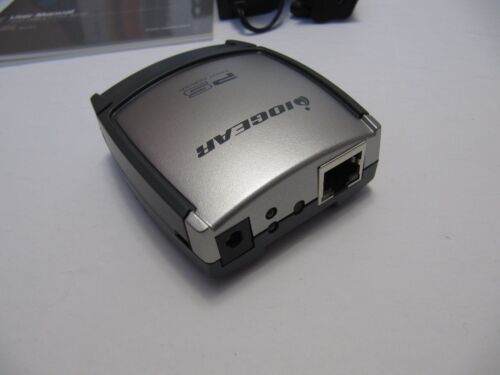 IOGear GPSU21 1-Port USB 2.0 Print Server w/ AC Adapter & USB Cable - Picture 7 of 8