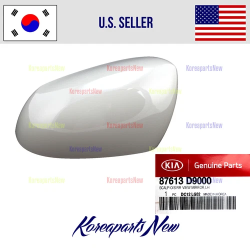 View Mirror Scalp Cover Cap Left DRIVER 87613D9000 fits Kia Sportage 2017-2022