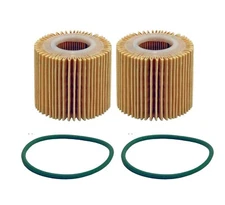 Wix Set Of 2 Engine Motor Oil Filters Metal Free For Lexus Pontiac Scion Toyota