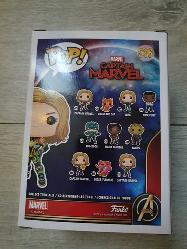 Funko Pop - Captain Marvel - Marvel - Photo 3/6