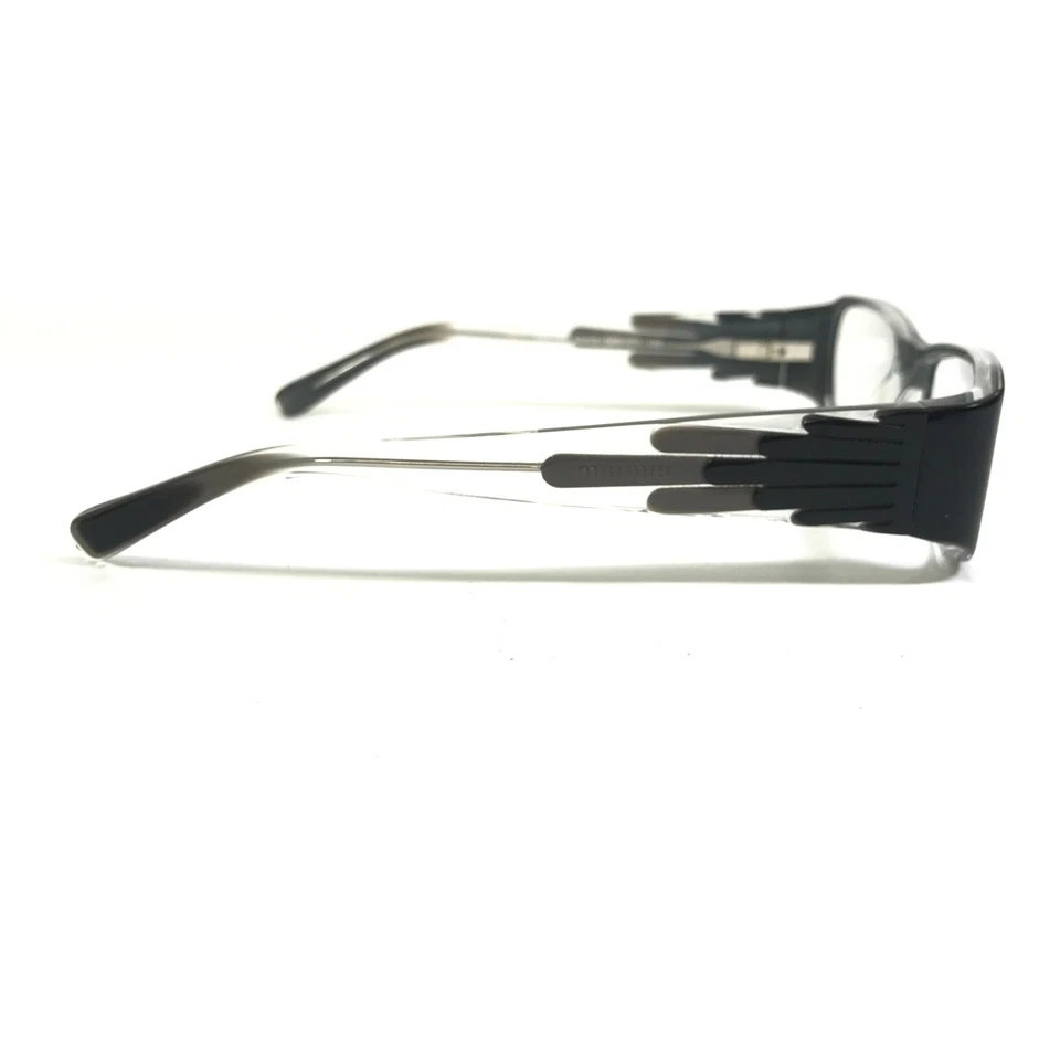 Monturas para gafas Miu Miu VMU19C 5BM-1O1 transparente negro gris cuadrado 53-16-130 Foto 4 de 4