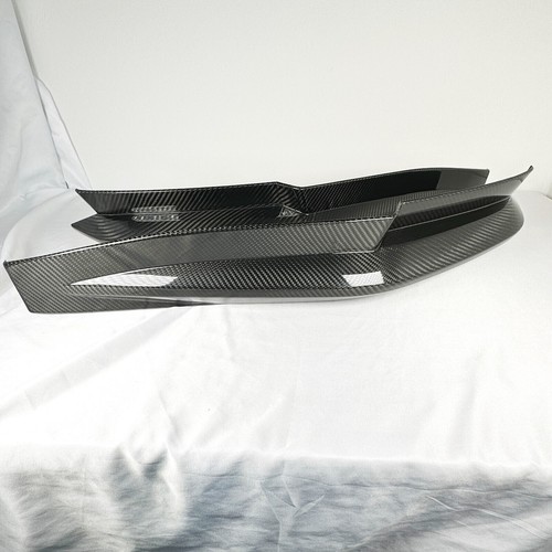 100% Echt DRY CARBON HECK SIDE SPLITTERS Heck-Winglet für BMW M3 G80 G81 - Picture 6 of 14