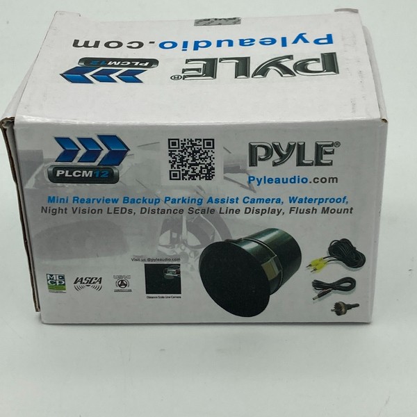 Cámara CMD color retrovisor montaje universal Pyle PLCM12