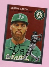 2023 Topps Chrome Platinum Dermis Garcia RC #42 Oakland Athletics
