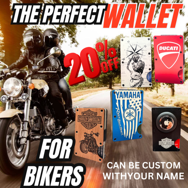 THE PERFECT WALLET FOR BIKERS