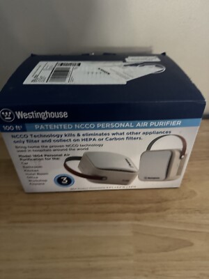 Westinghouse Air Purifier 1804 Patented NCCO Technology Portable with True HEPA 