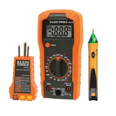 Klein Tools 69149P elektrisches Prüfset mit Digitalmultimeter, berührungslos Volta