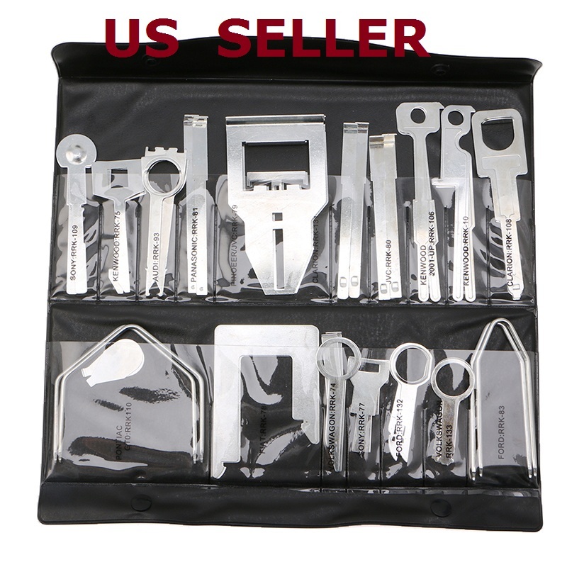 Radio Release Removal Tools Key Kit Set For Sony Ford Audi J