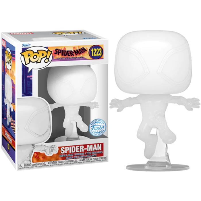 Spider Verse Funko Spiderman Blanco Spider-Man: Across The Spider