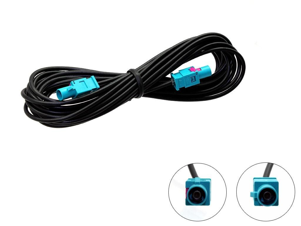CT27AA101 Fakra aerial extension 5M male to male car stereo radio antenna lead z