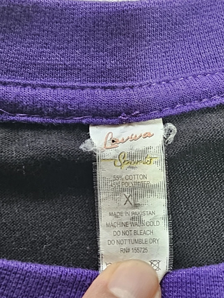 Camisa Kobe Bryant Para Hombres Extra Grande Negra Púrpura Mamba Angel Camisa LA Lakers 24 Foto 3 de 4