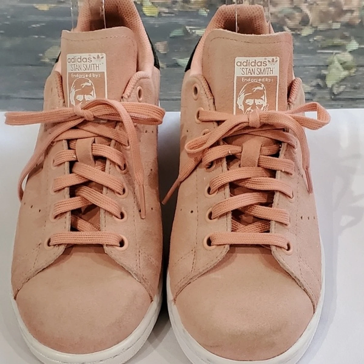 Adidas stan smith suede clearance pink