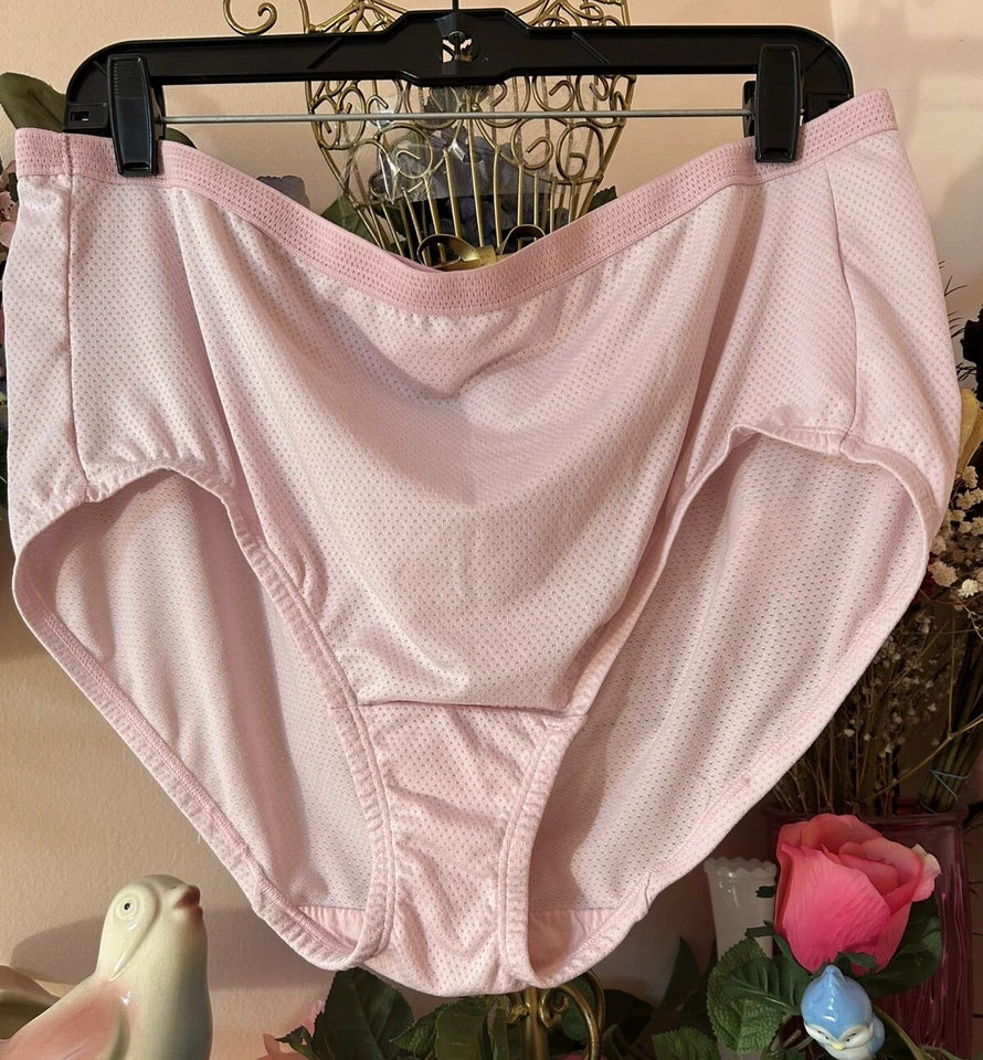 Lote de 2 bragas talla 11 rosa y verde con refuerzo de algodón Foto 4 de 4