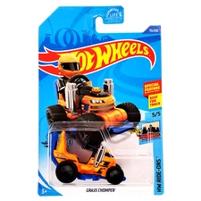 HOT WHEELS Grass Chomper Orange Treasure Hunt HW Ride-Ons Lawn Mower GHD77 2020