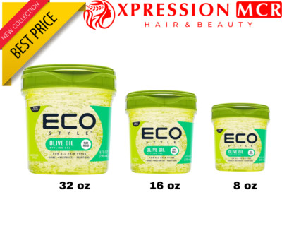 Eco Styler Olivenöl Haarstyling Gel 8 & 16 & 32