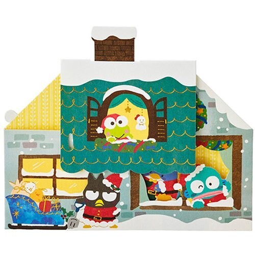 Sanrio Christmas Card Greeting card Christmas Hello Kitty house New - Picture 23 of 25