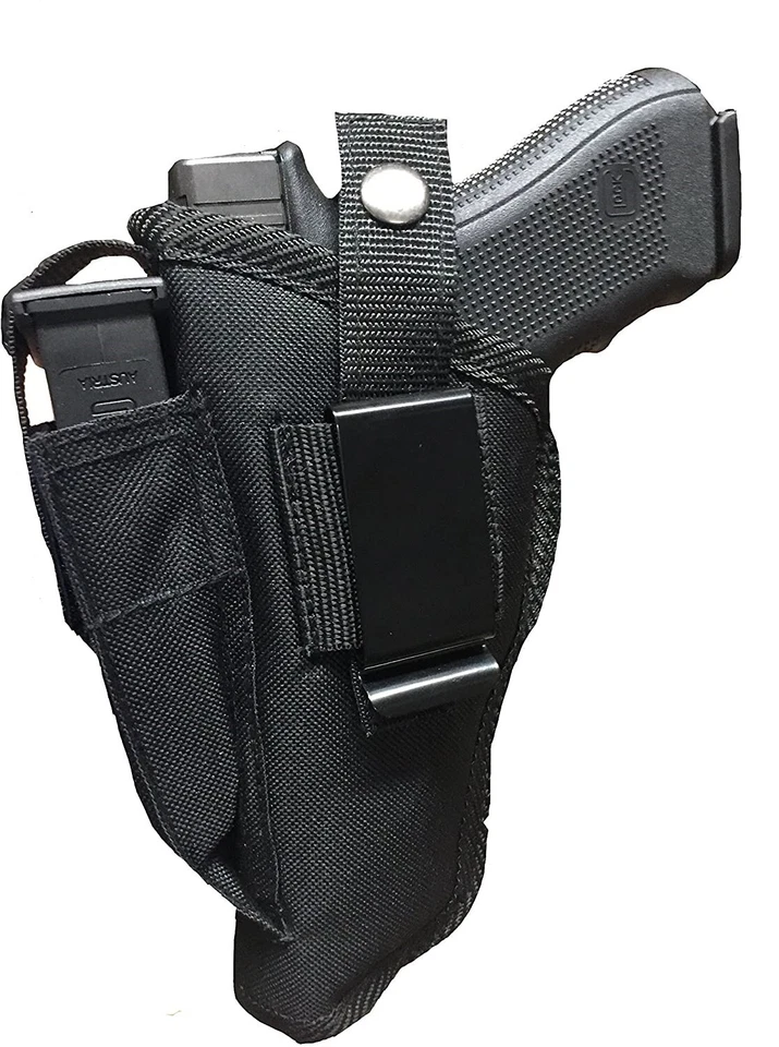 Field/hunting Belt Clip Gun holster With Magazine Pouch For Glock 17 19 20 21 22 - Image 2 of 3