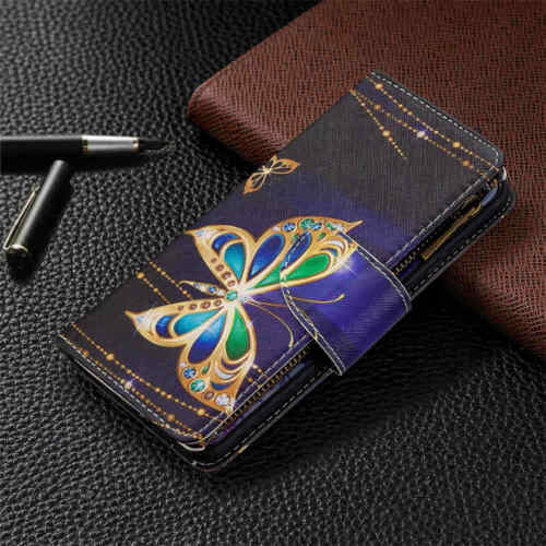 For Samsung S20 Ultra S10 S9+ A20e A50 A51 A71 Painted Wallet Leather Case Cover - Picture 2 of 39