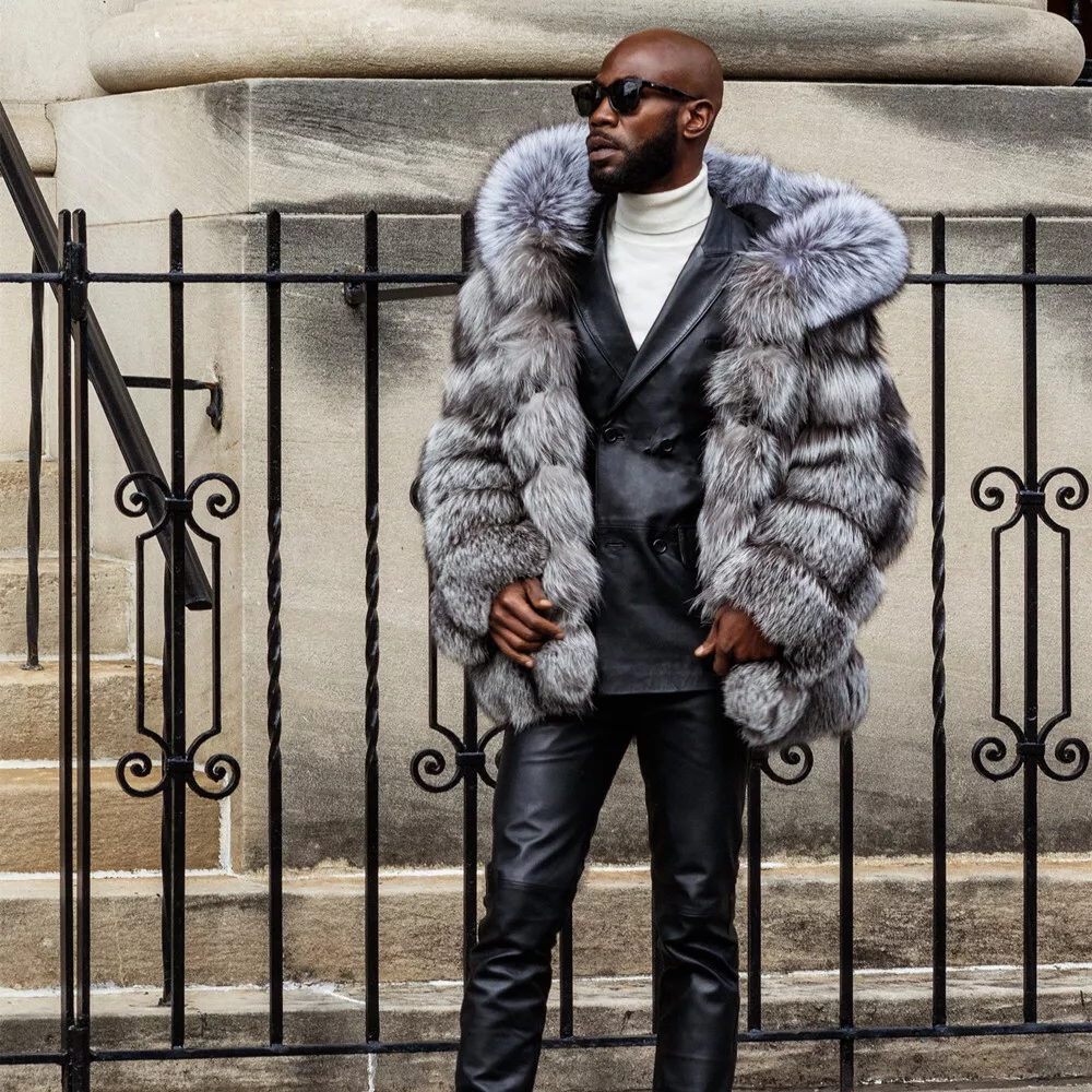 Fur coat online hoodie