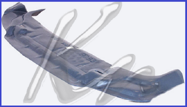 Protection sous moteur Ford 93BG-8B384AA évite la corrosion du carter avant