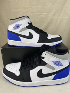Brand New Nike Air Jordan 1 Mid Se Union Royal Black Toe Men Sz 11 5 102 Ebay