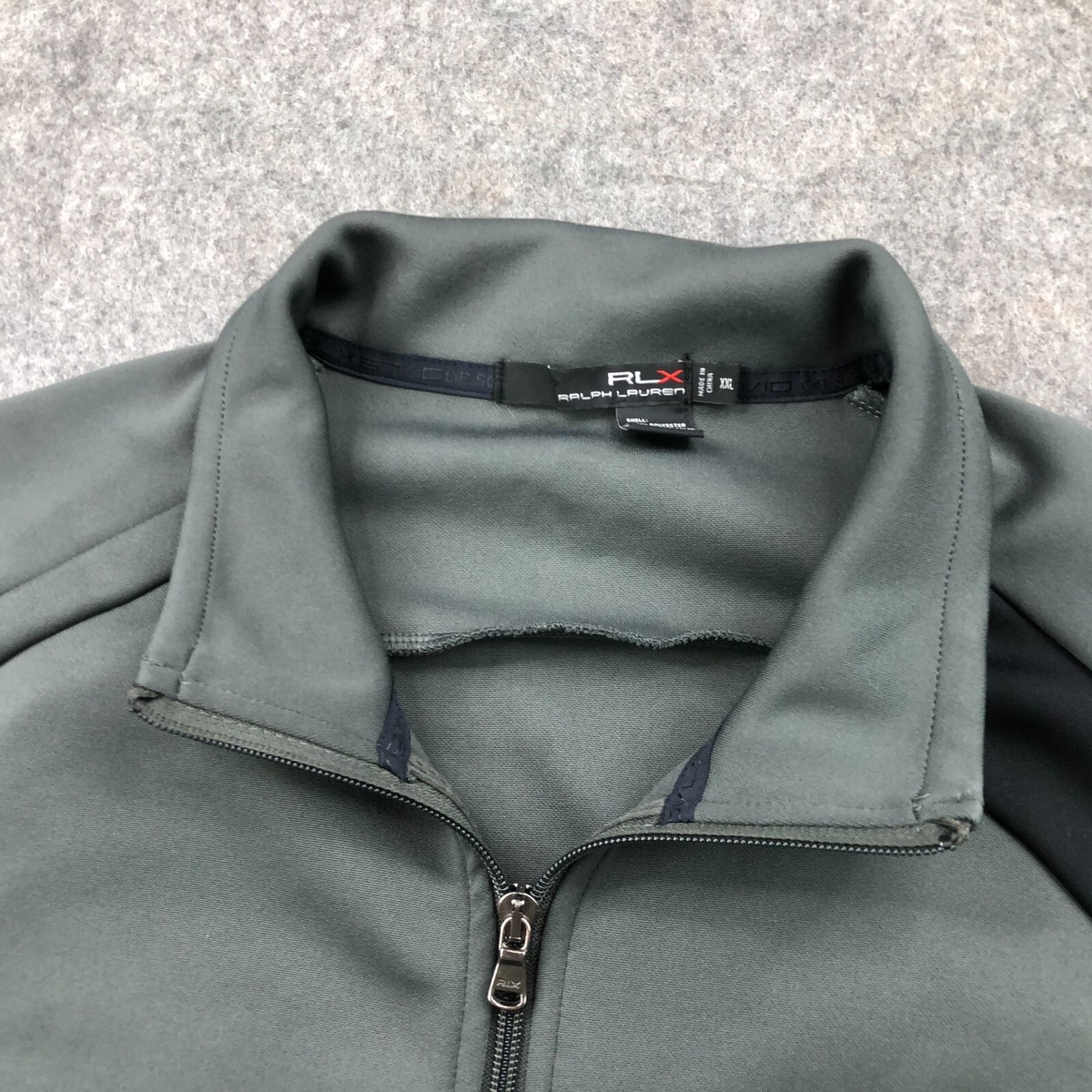 RLX Ralph Lauren グレー ジャケット US/XL Polo Ralph Lauren Grey RLX Water Repellent Hooded Jacket