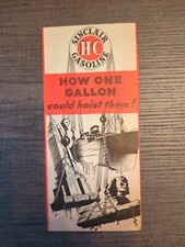 Sinclair Gasoline - How One Gallon Could Hoist Them Brochure 1934 (5V) (AR)