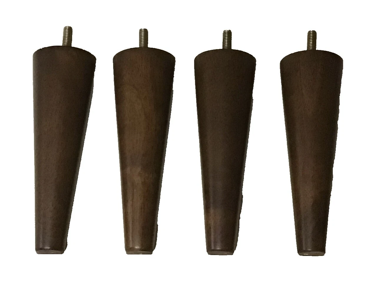 Piezas de muebles para piernas de sofá de caoba