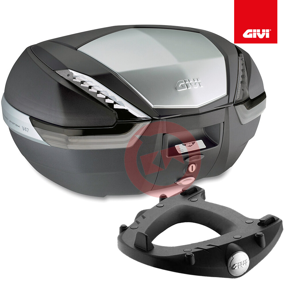 Forza 300 Sr1187b Givi Givi Kit Top-Case Monokey V47NT Plate