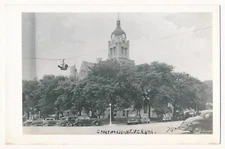 Lawrence County Court House, Mount Vernon, Missouri RPPC