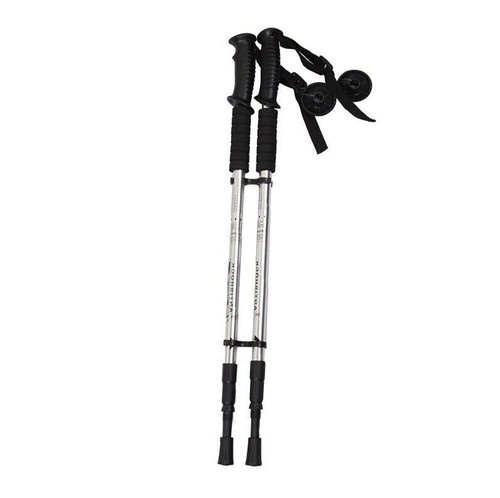 Nordic Walking Poles 2pcs Aluminium Hiking Poles Telescopic Anti Shock Trekking Pole - Picture 26 of 30