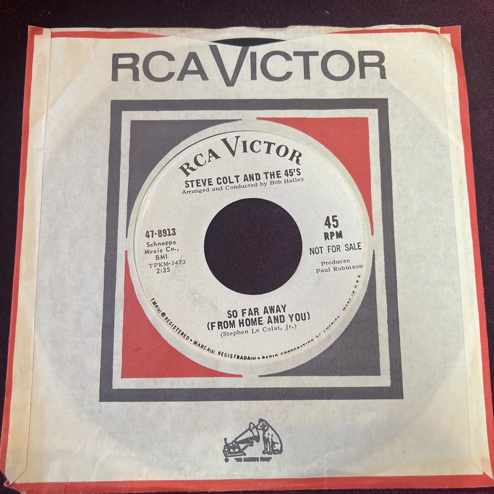 STEVE COLT & THE 45'S Just A Little Bit of Soul 1966 RCA deep soul promo 45 NM - Image 2 of 4