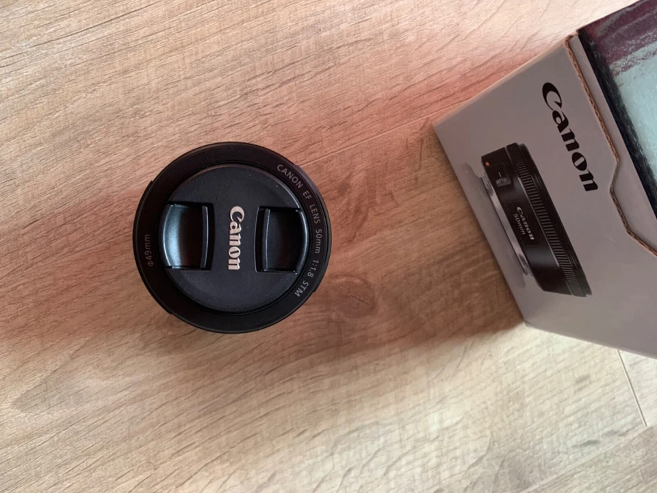 Canon EF 50mm F/1,8 STM Objectif Haute Qualité - Noir - Photo 2/4
