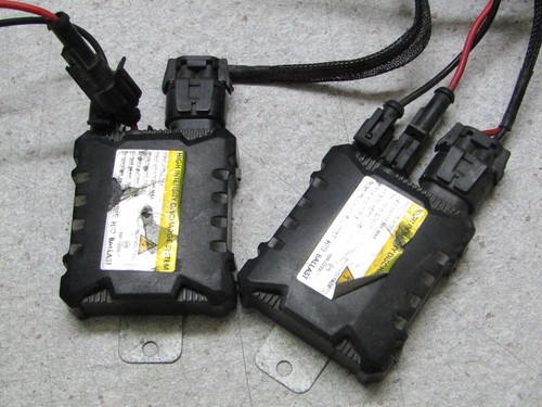JDM MITSUBISHI LEGNUM EA1W 1996 2002 GELENT VR4 HID NEGRO CARCASA FARO OEM - Imagen 11 de 11
