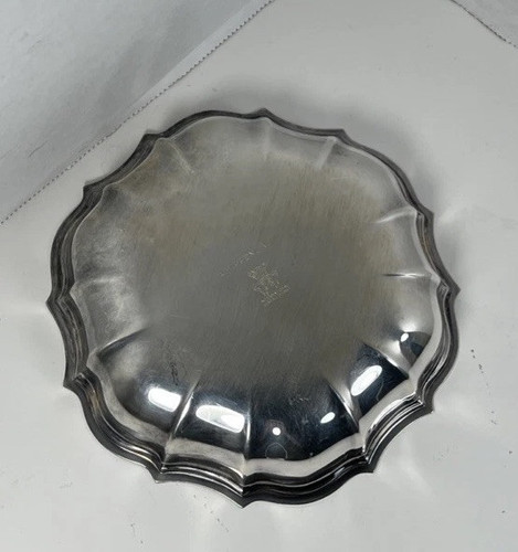 Bowl Silverplate Chippendale International Silver Co. 5 1/2in x 1 inch - Picture 2 of 4