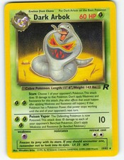1995 arbok pokemon card value Dark #19 Prices | Team Rocket art depiction of Arbok that makes it a true standout piece The Most Valuable Arbok Pokemon
