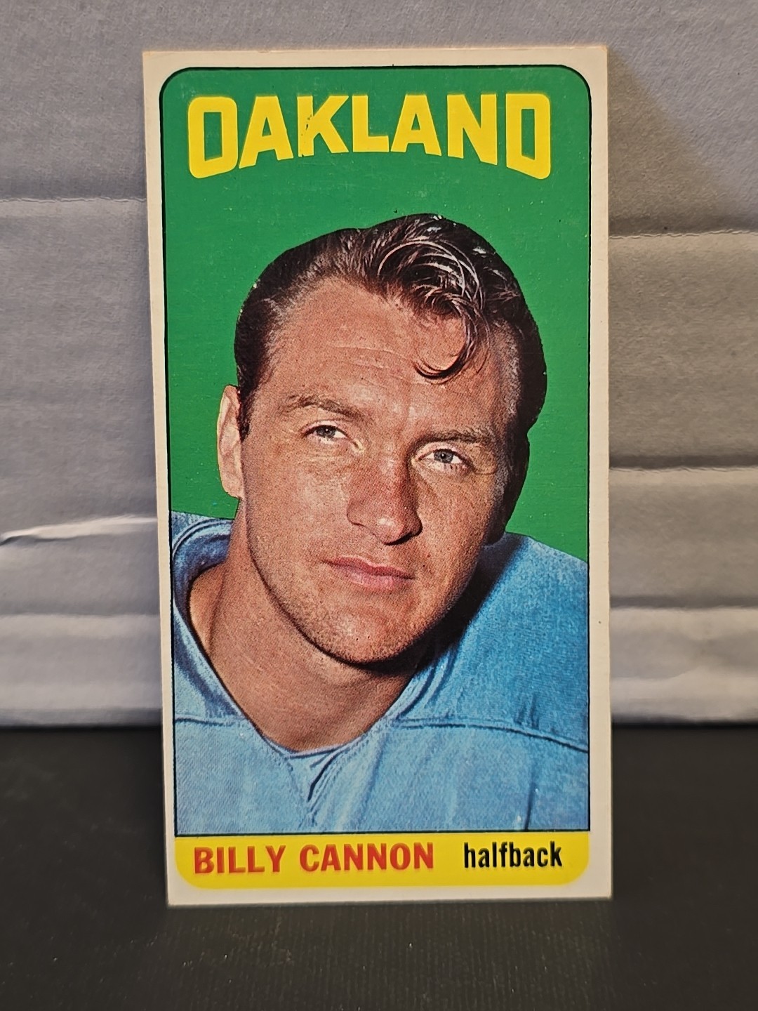 1965 TOPPS FOOTBALL #134 BILLY CANNON SP OAKLAND RAIDERS GREAT CARD