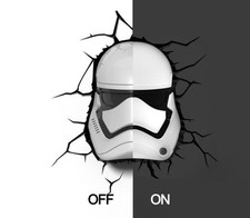 Sale Star Wars Storm Trooper Stormtrooper 3D Mini LED Lamp Wall Room Night Light