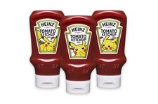 Heinz Japan Pokemon Pikachu Ketchup Bottle Set of 3 Japan Exclusive Limited
