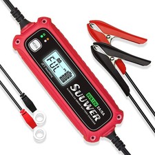 5-Amp Automatic Battery Charger, 6V/12V Lead-Acid 12V Lithium LiFePO4 Smart