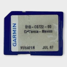 Garmin BlueChart g2 Vision SD Card VUS021R Califormia to Mexico JUL 2007 *Good