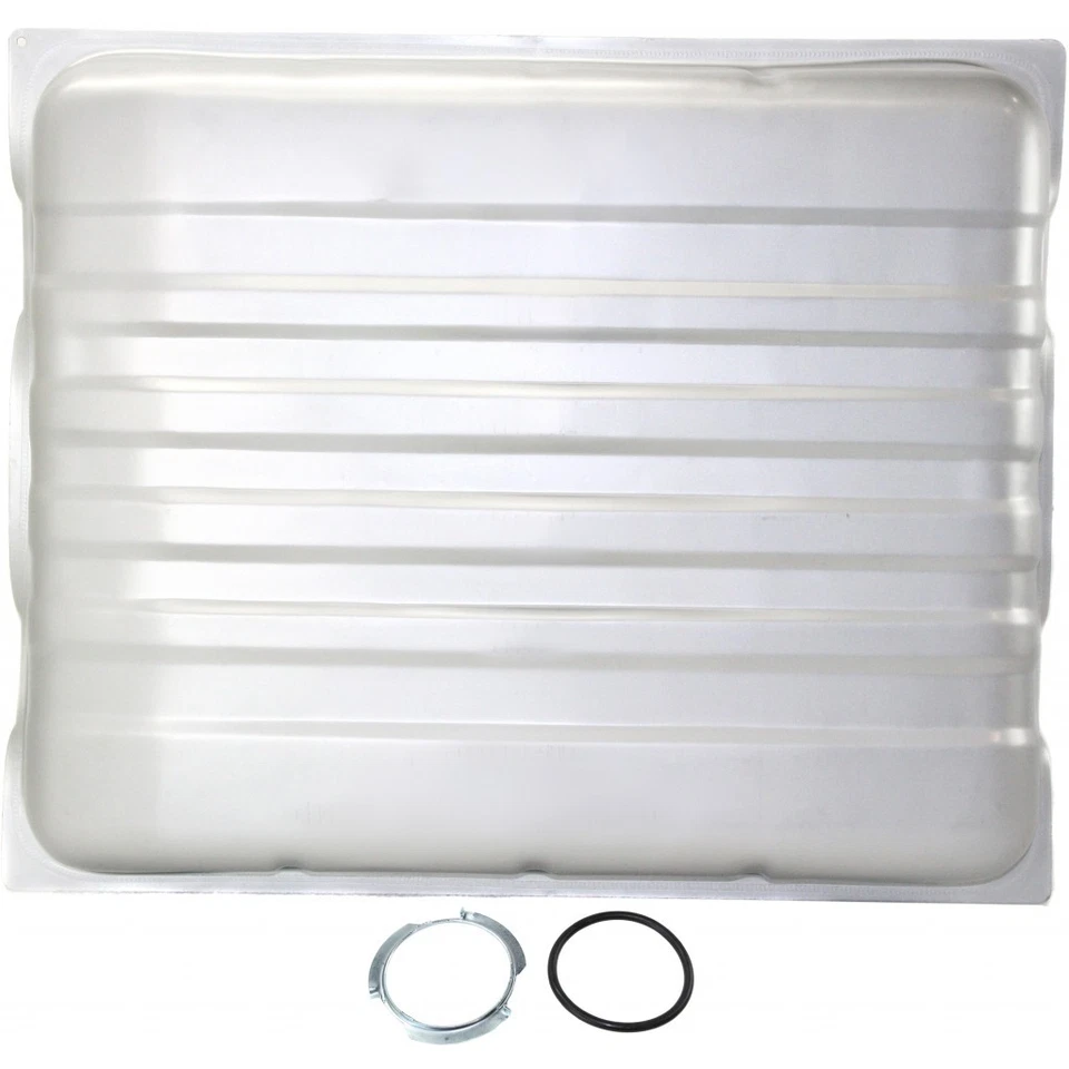 For Chevy P20/P30 Fuel Tank 1987-1997 Silver Steel 40 Gallons/151 Liters Foto 2 de 4