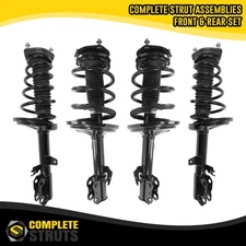 Front & Rear Complete Struts & Spring Assemblies for 2008-2009 Lexus RX350 FWD